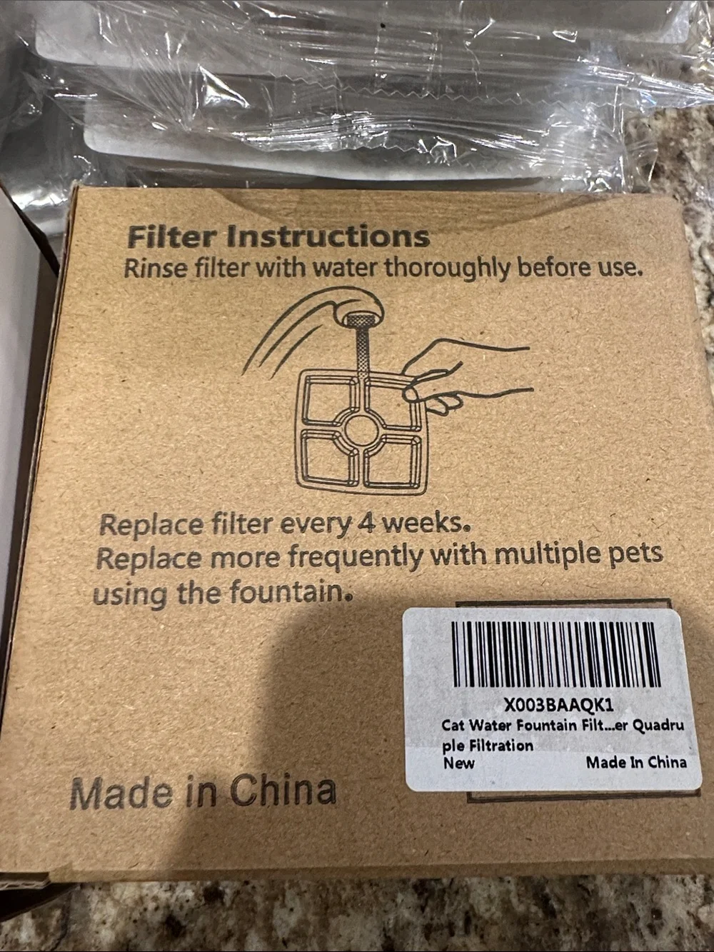 36 x Pet fountain filters
